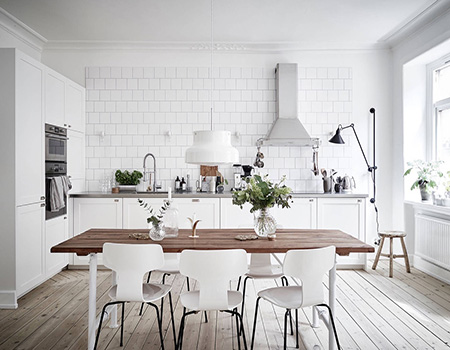 آشپزخانه اسکاندیناوی,آشپزخانه به سبک اسکاندیناوی,آشپزخانه مدرن
